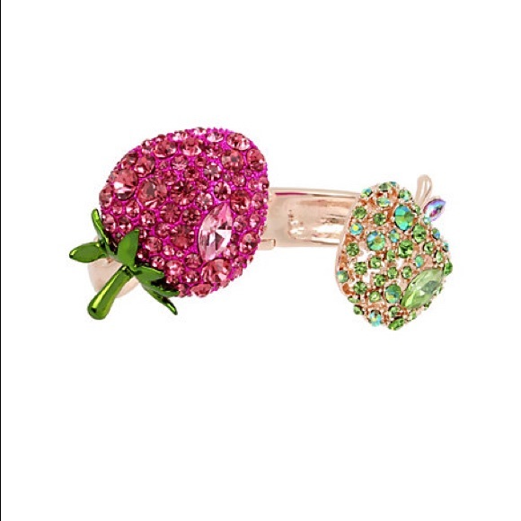 Betsey Johnson Jewelry - Betsey Johnson Strawberry Bracelet NWT